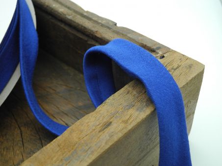 3m Schrägband Einfassband Baumwolljersey Jersey Blau 