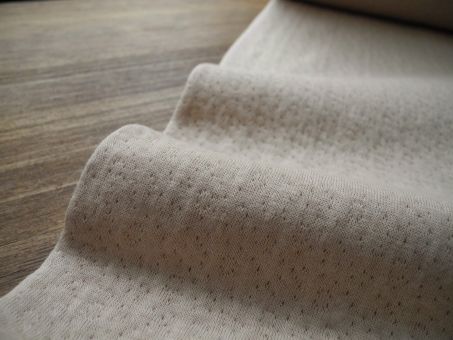 Doubleface Cotton Jersey Quiltstoff Sand 